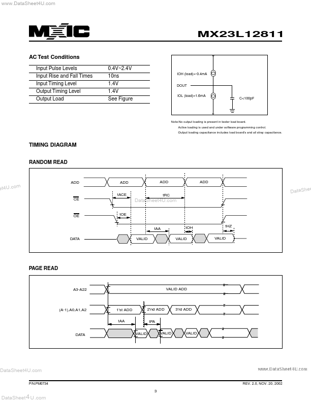 MX23L12811