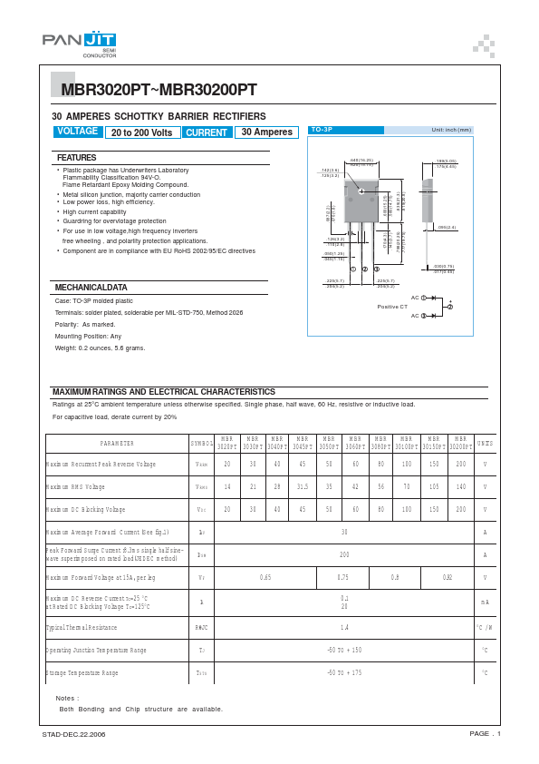 MBR30100PT