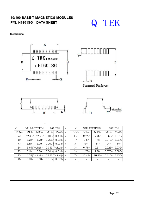 H1601SG