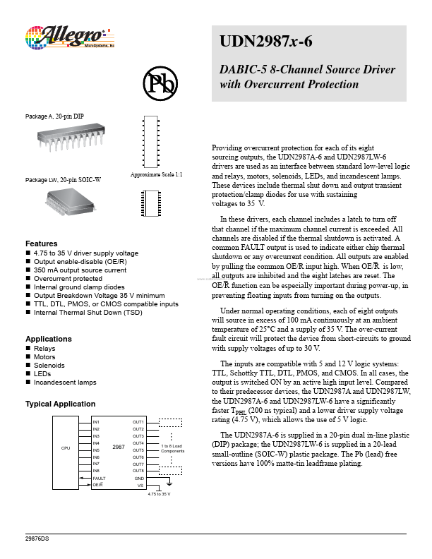 UDN2987X-6