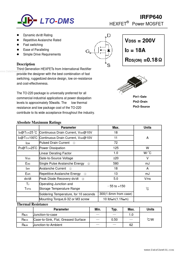 IRFP640