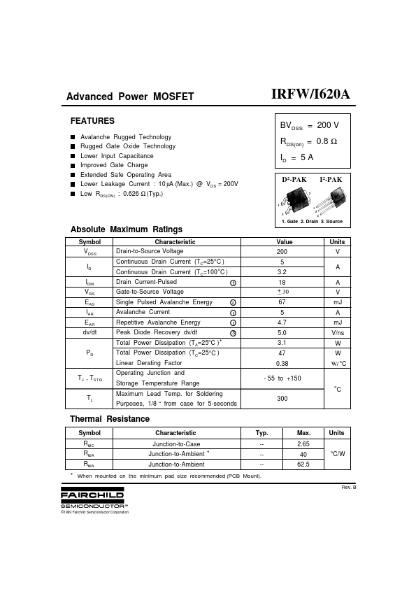 IRFW620A