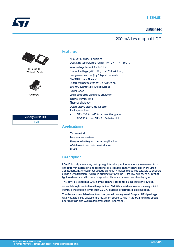 LDH40 Datasheet Preview