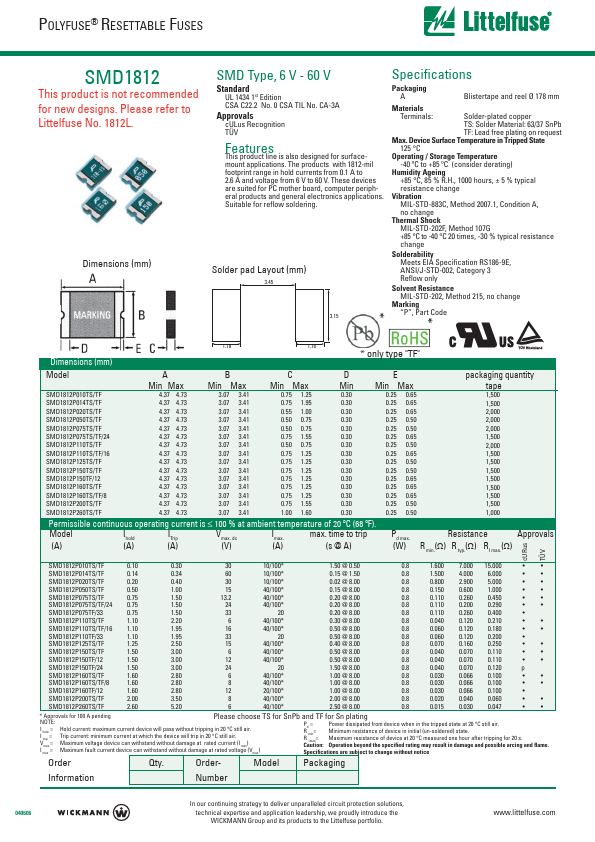 SMD1812P110TF