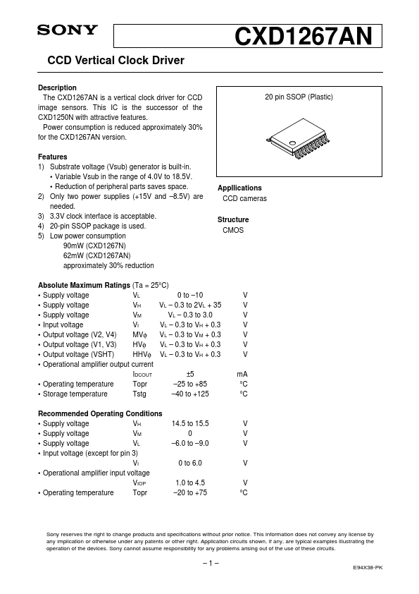 CXD1267AN