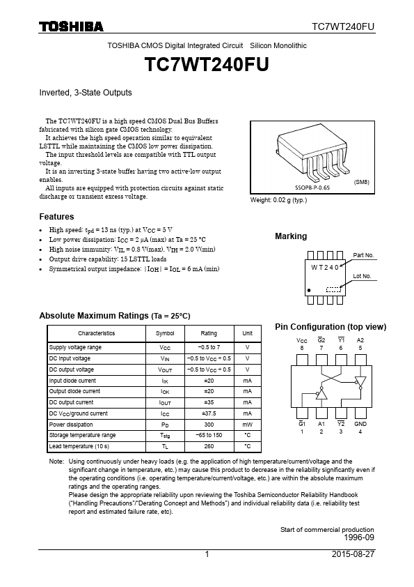 TC7WT240FU