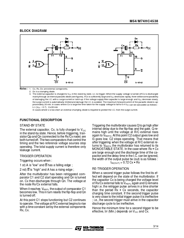 M74HC4538