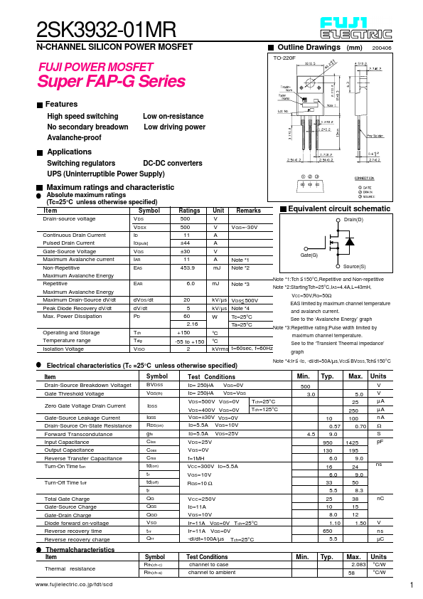 2SK3932-01MR