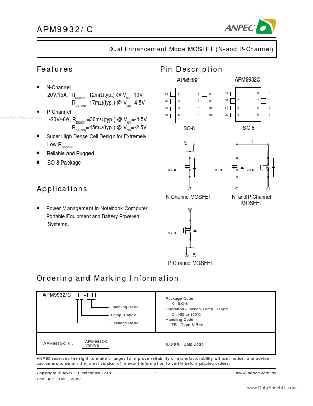 APM9932C