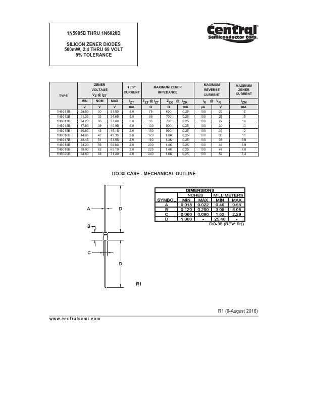 1N6005B