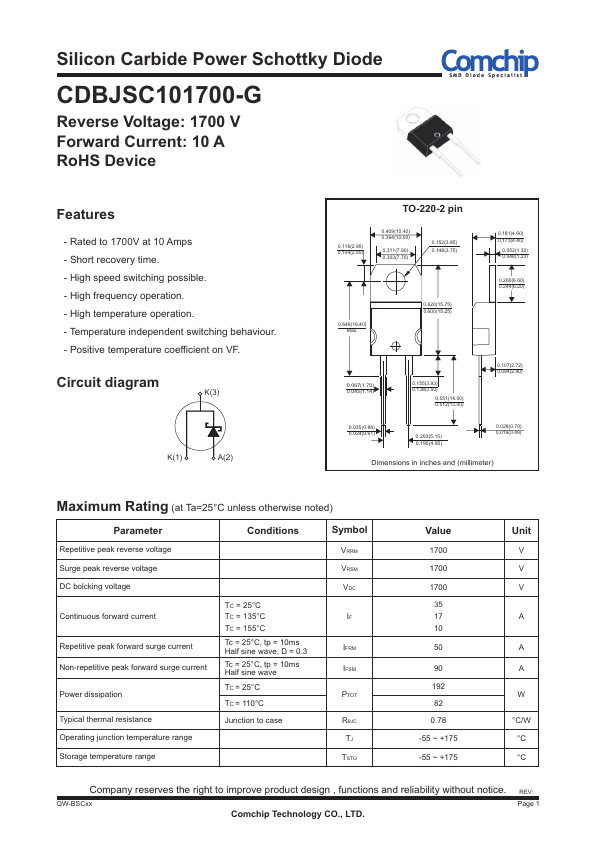 CDBJSC101700-G