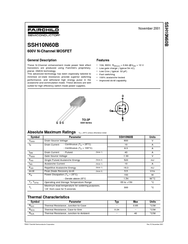 SSH10N60B