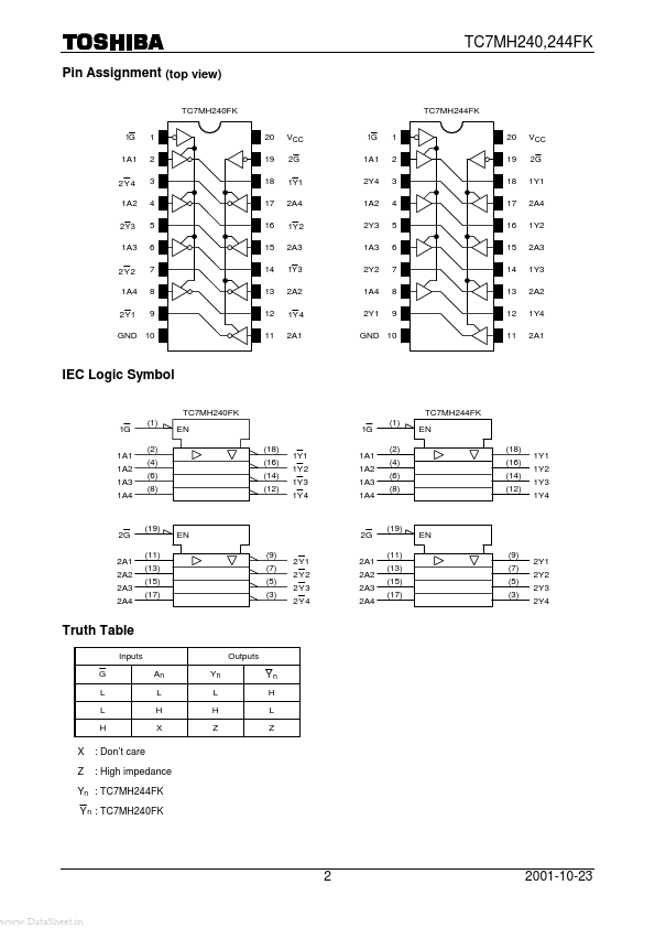 TC7MH240FK