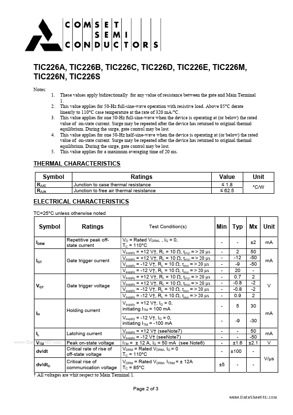 TIC226A