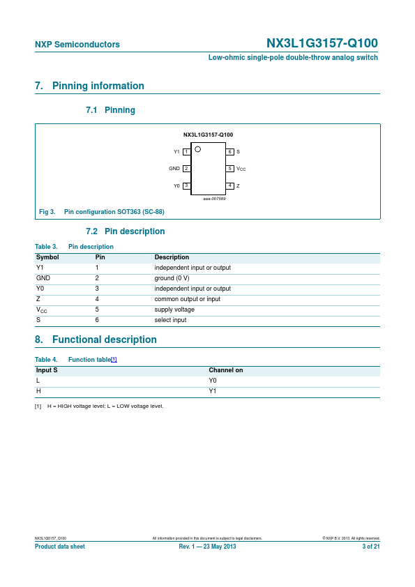 NX3L1G3157-Q100