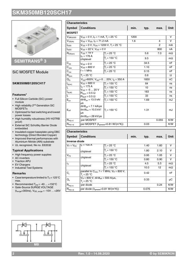 SKM350MB120SCH17