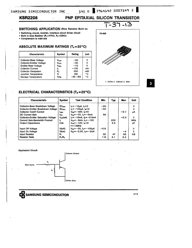 KSR2208