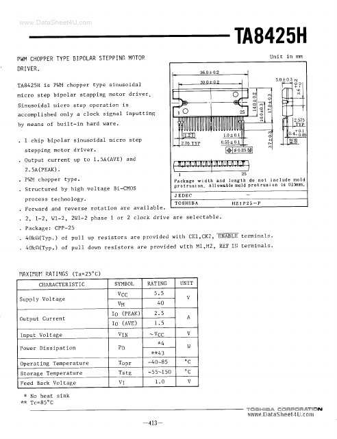 TA8425H