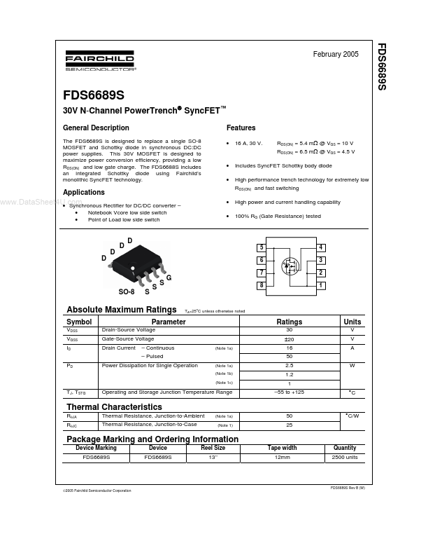 FDS6689S