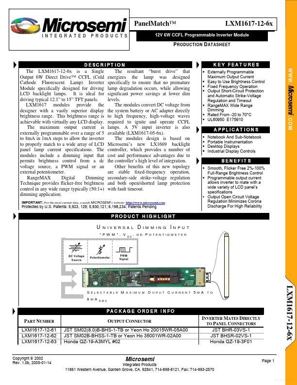 LXM1617-12-6x