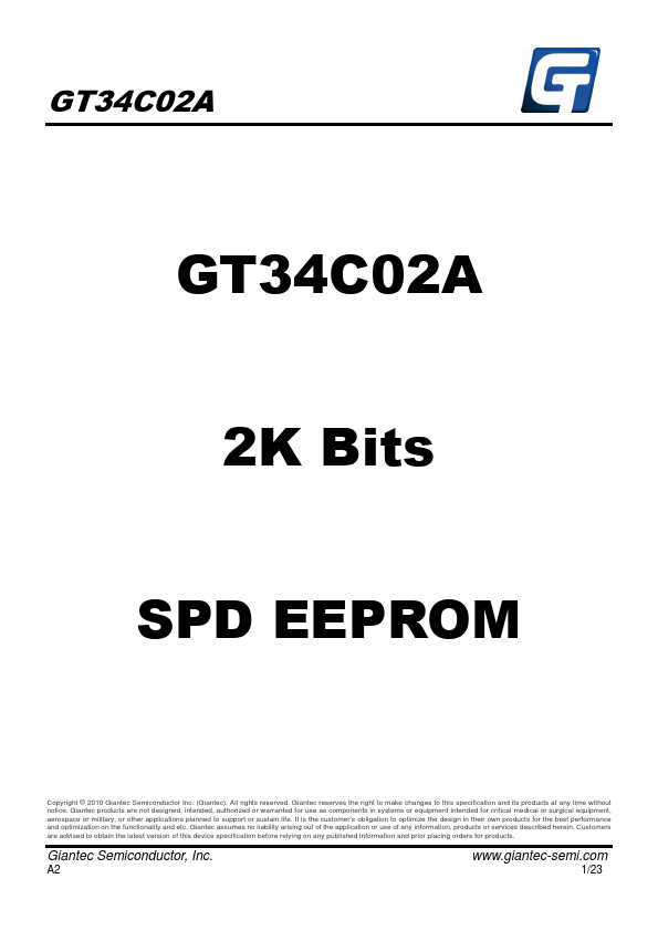 GT34C02A