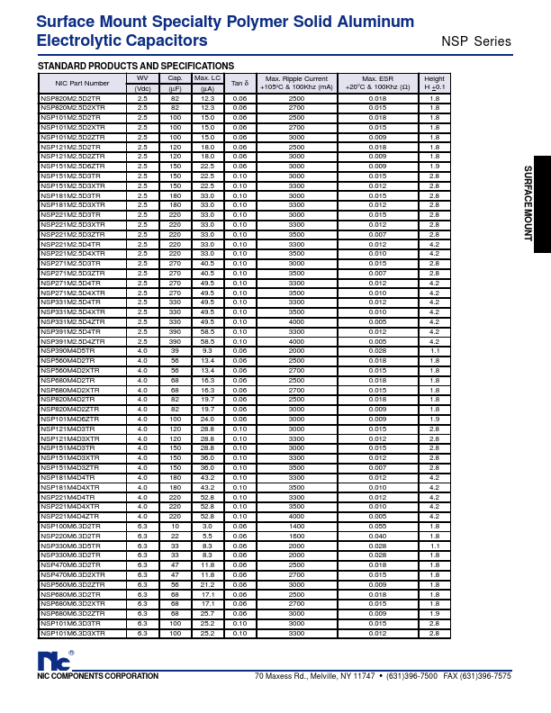 NSP271M2D3XTR