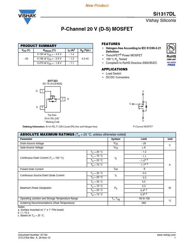 SI1317DL