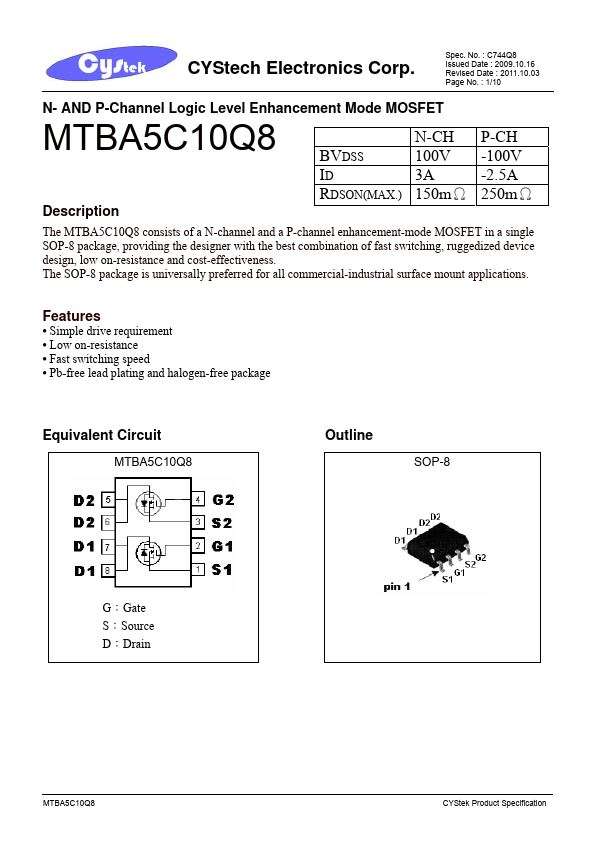 MTBA5C10Q8