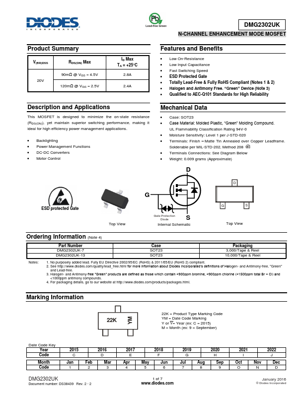 DMG2302UK