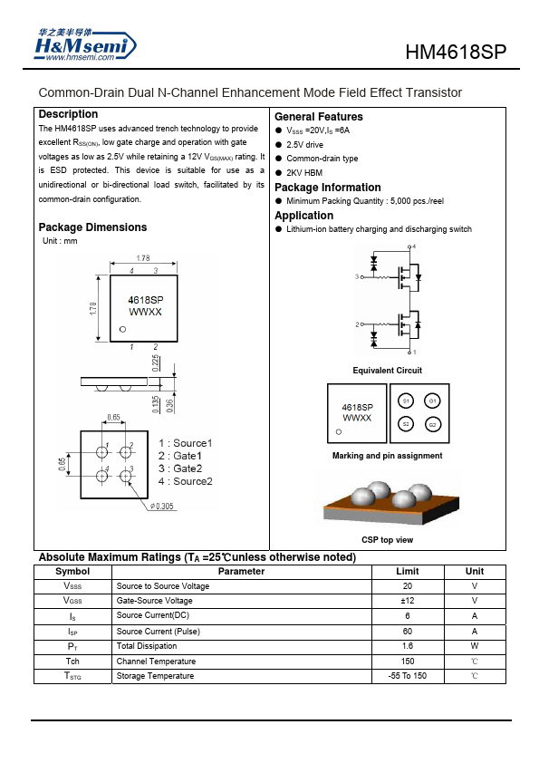 HM4618SP