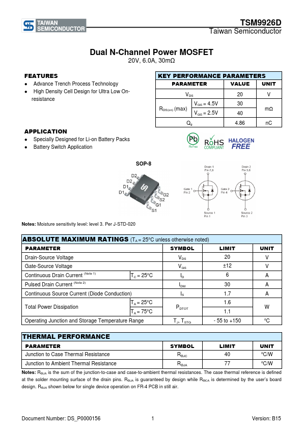 TSM9926D