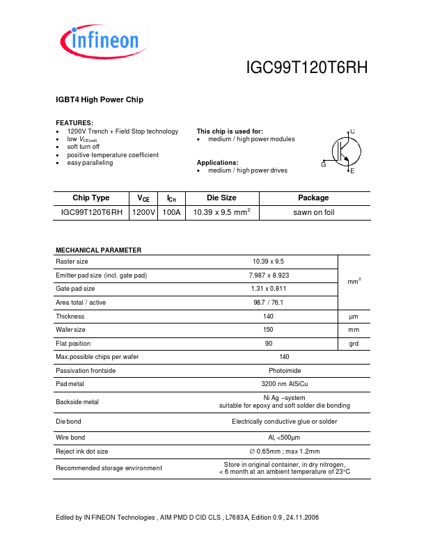 IGC99T120T6RH