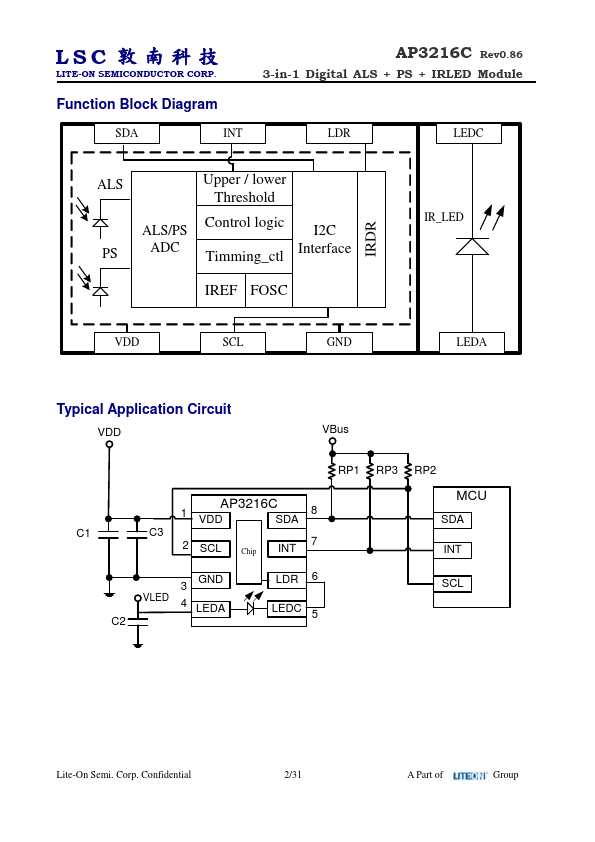 AP3216C