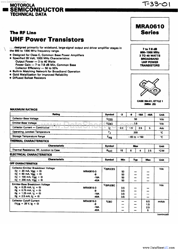 MRA0610-18A