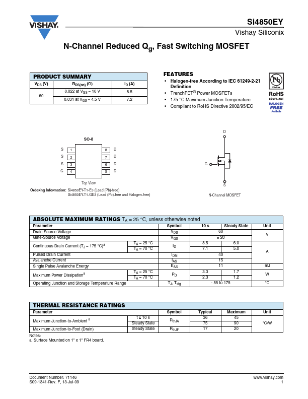 SI4850EY