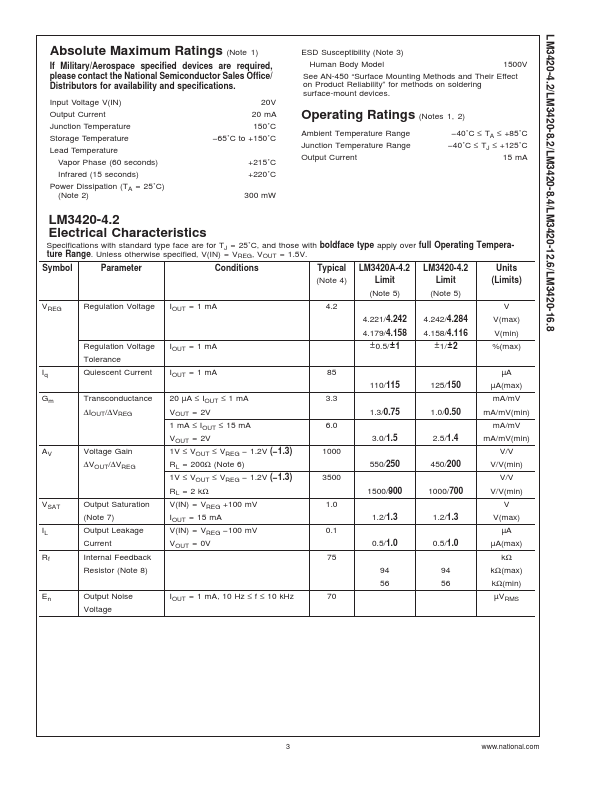 LM3420-4.2