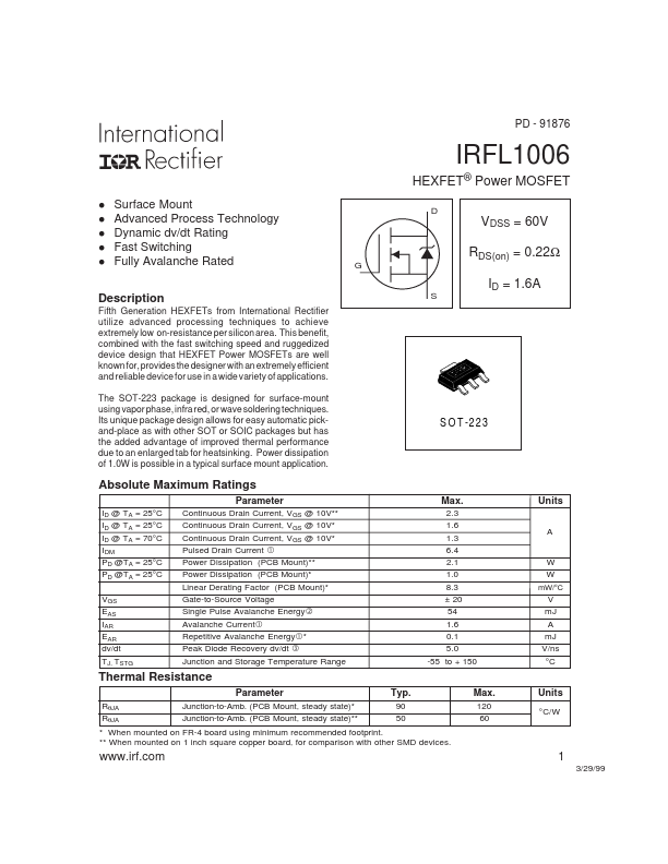 IRFL1006