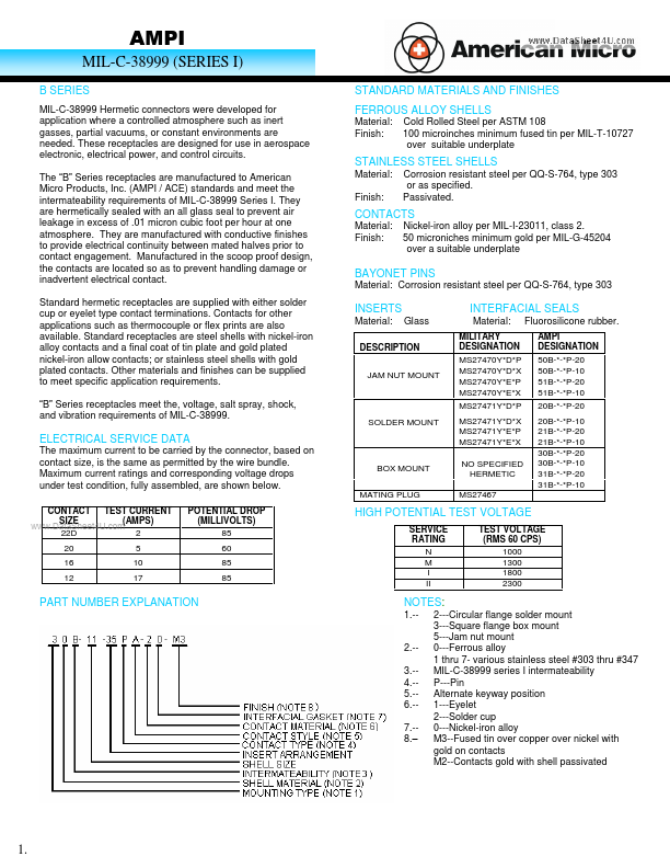 MIL-C-38999(S1)