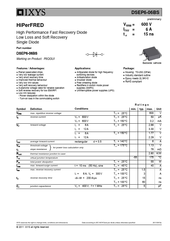 DSEP6-06BS