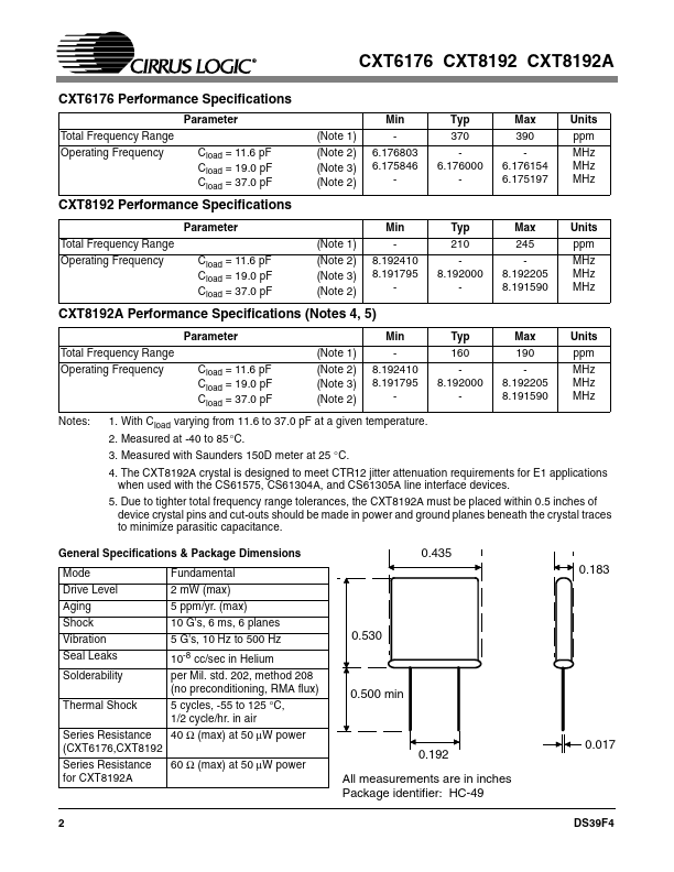 CXT6176U