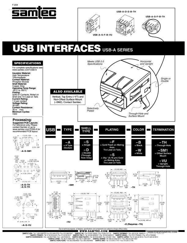 USB-A-S-F-x-xxx