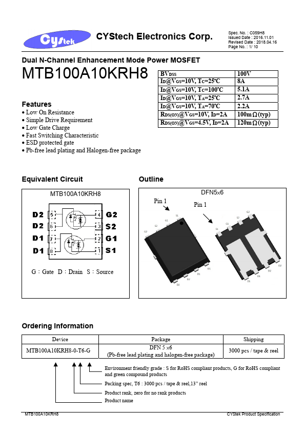 MTB100A10KRH8