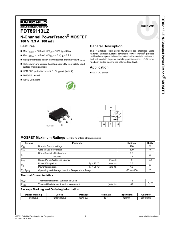 FDT86113LZ