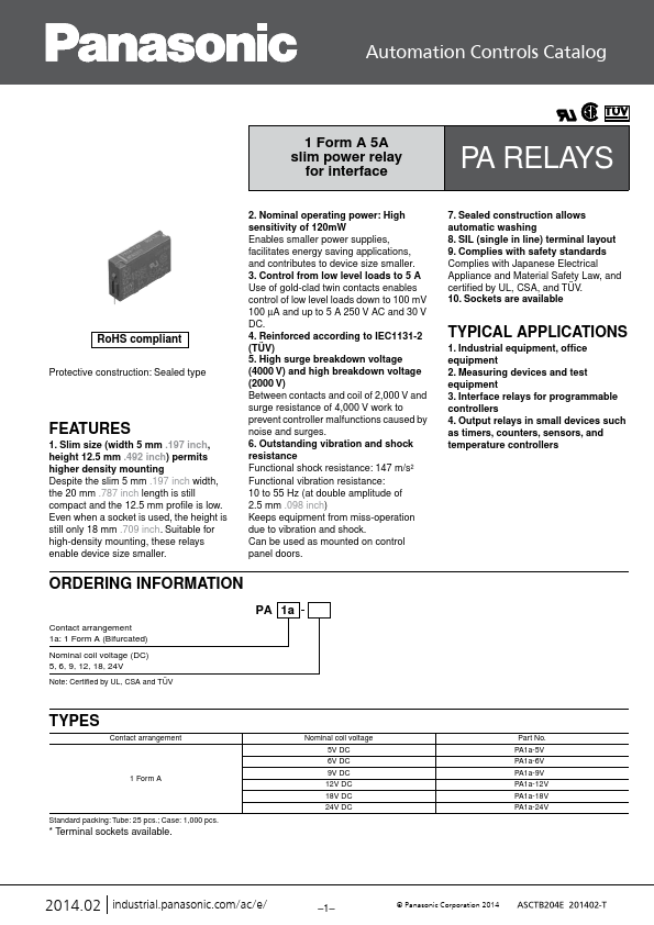 PA1a-9V