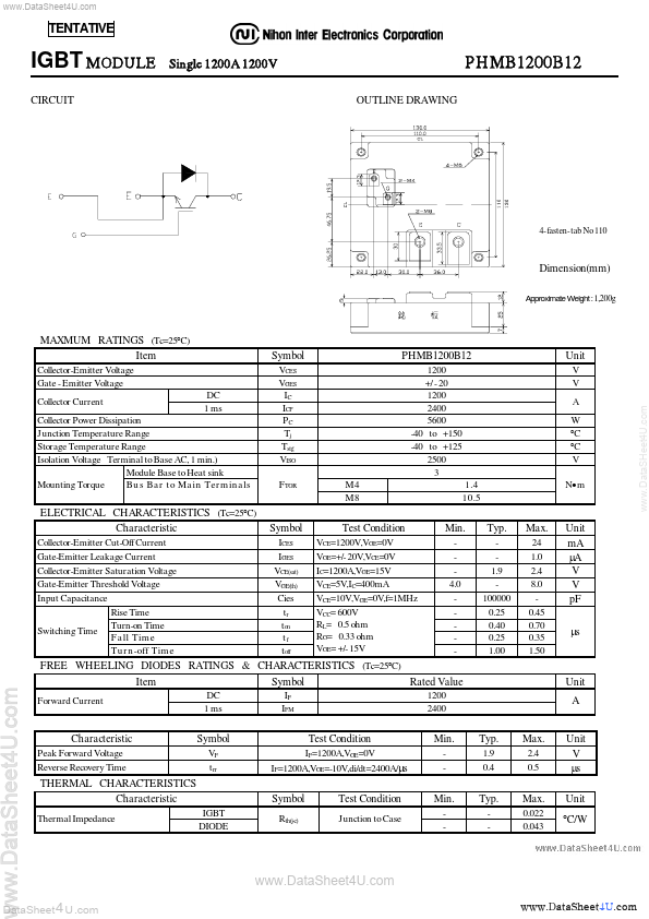 PHMB1200B12