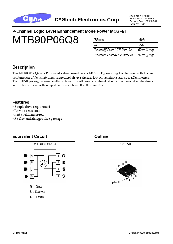 MTB90P06Q8