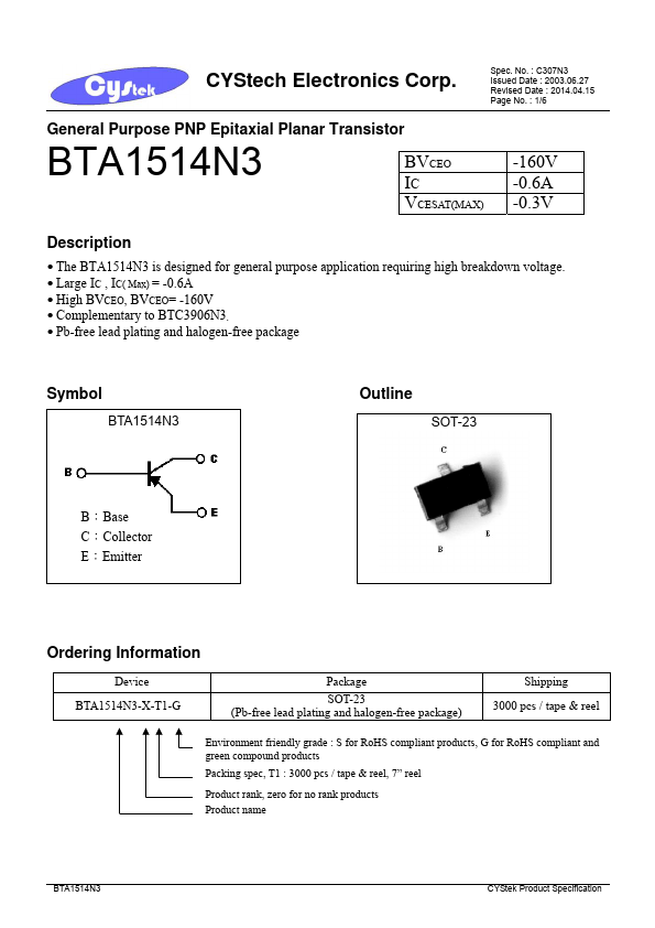 BTA1514N3