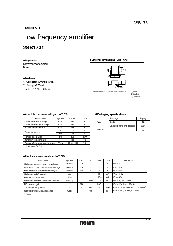 2SB1731