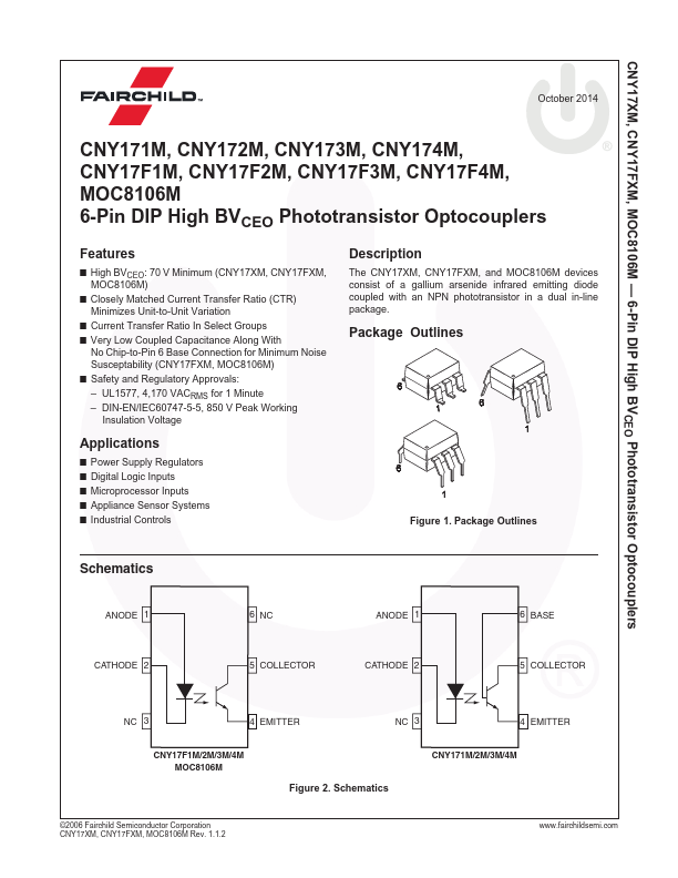 CNY172M Datasheet Preview