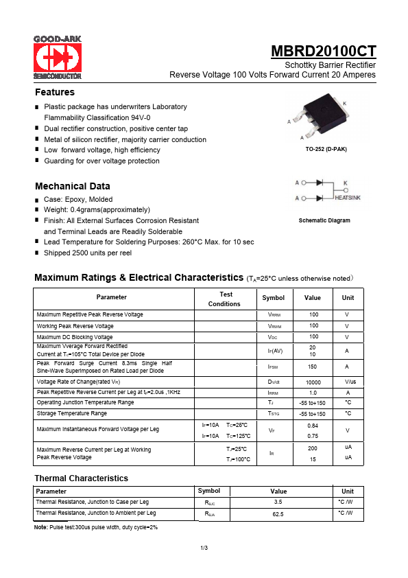 MBRD20100CT